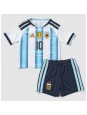 Otroški Nogometna dresi replika Argentina Lionel Messi #10 Domači SP 2026 Kratek rokav (+ hlače)